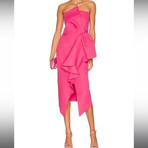 NWT Elliott Fuschia Reception Dress
